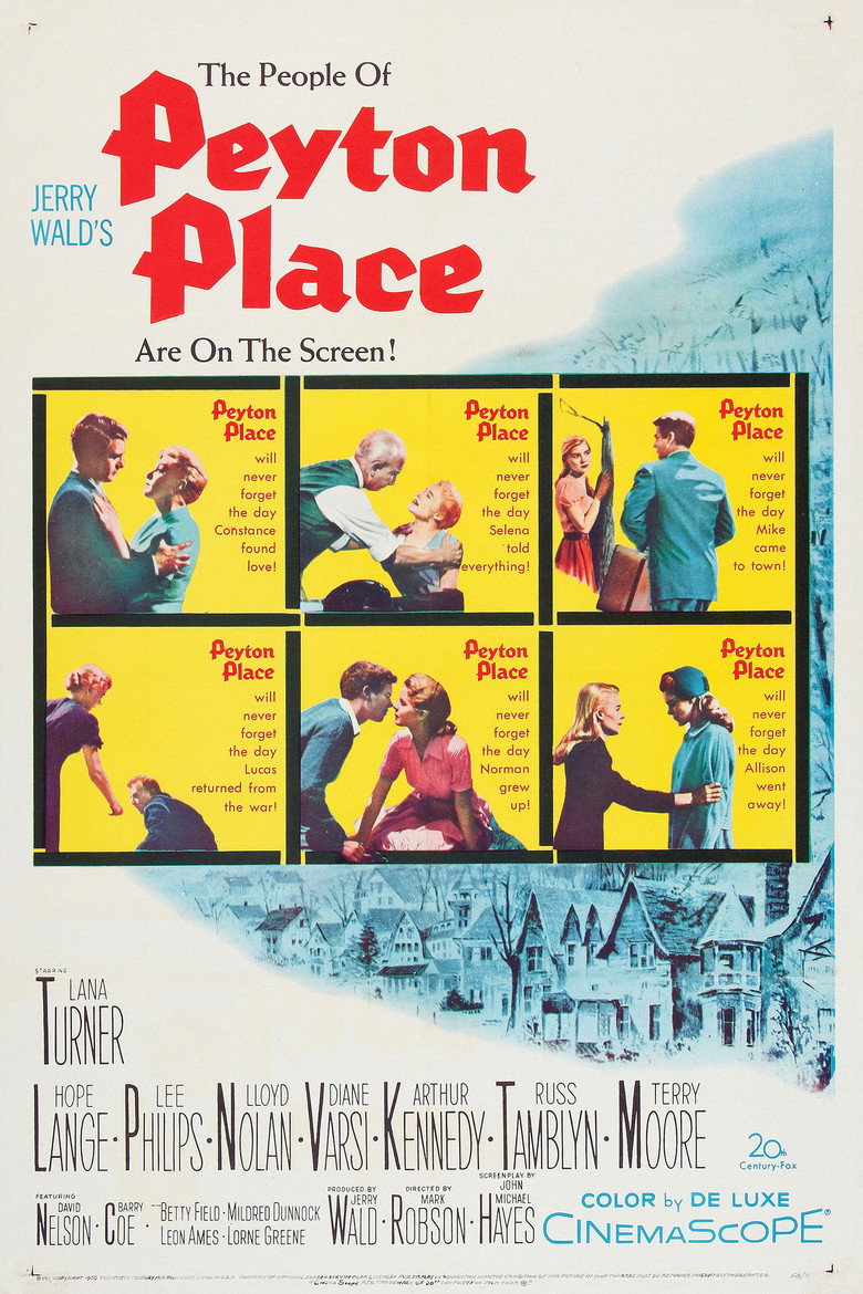 Peyton Place (1957) — affiche film et bande-annonce