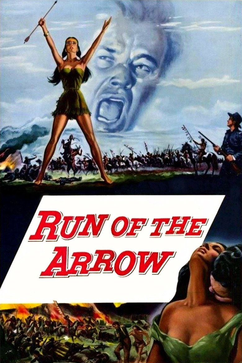 Run of the Arrow (1957) — affiche film