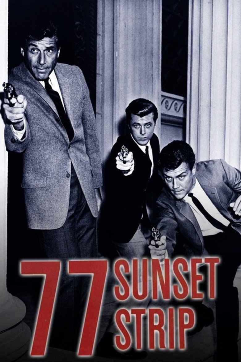 77 Sunset Strip (1958) — affiche série