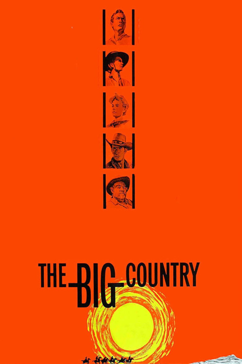 The Big Country (1958) — affiche film et bande-annonce