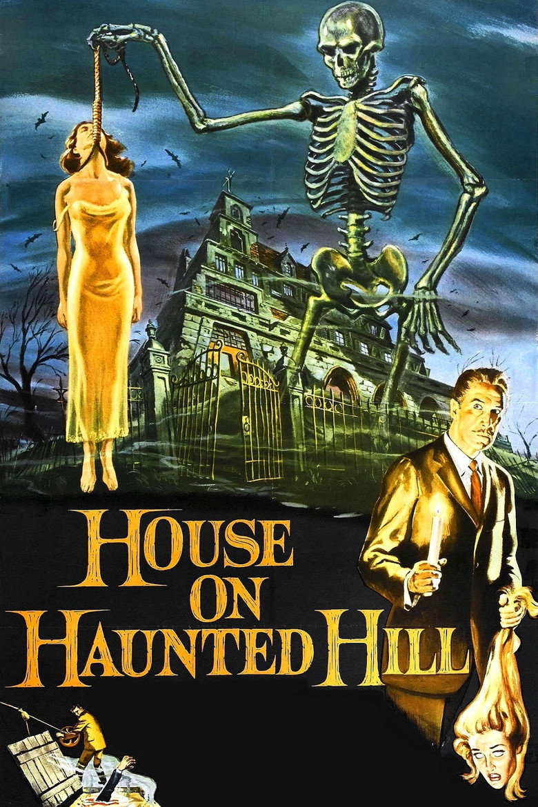 House on Haunted Hill (1959) — affiche film et bande-annonce