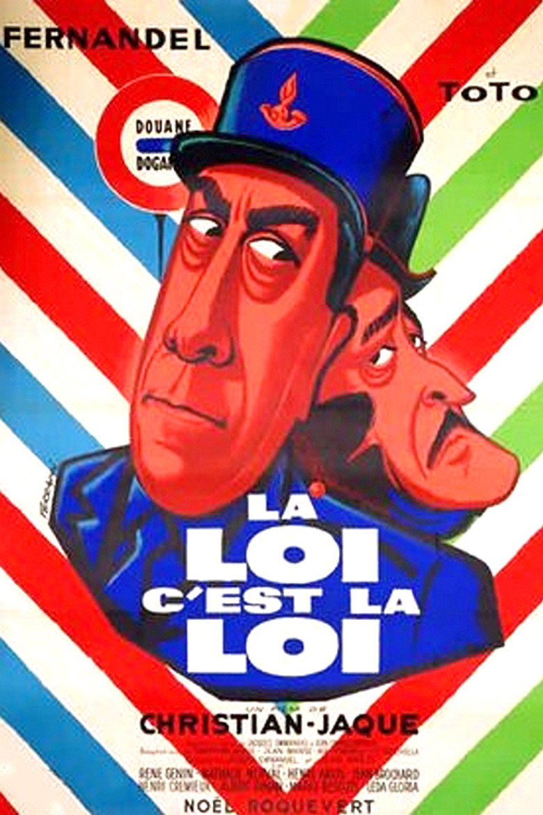 The Law Is the Law (1958) — affiche film
