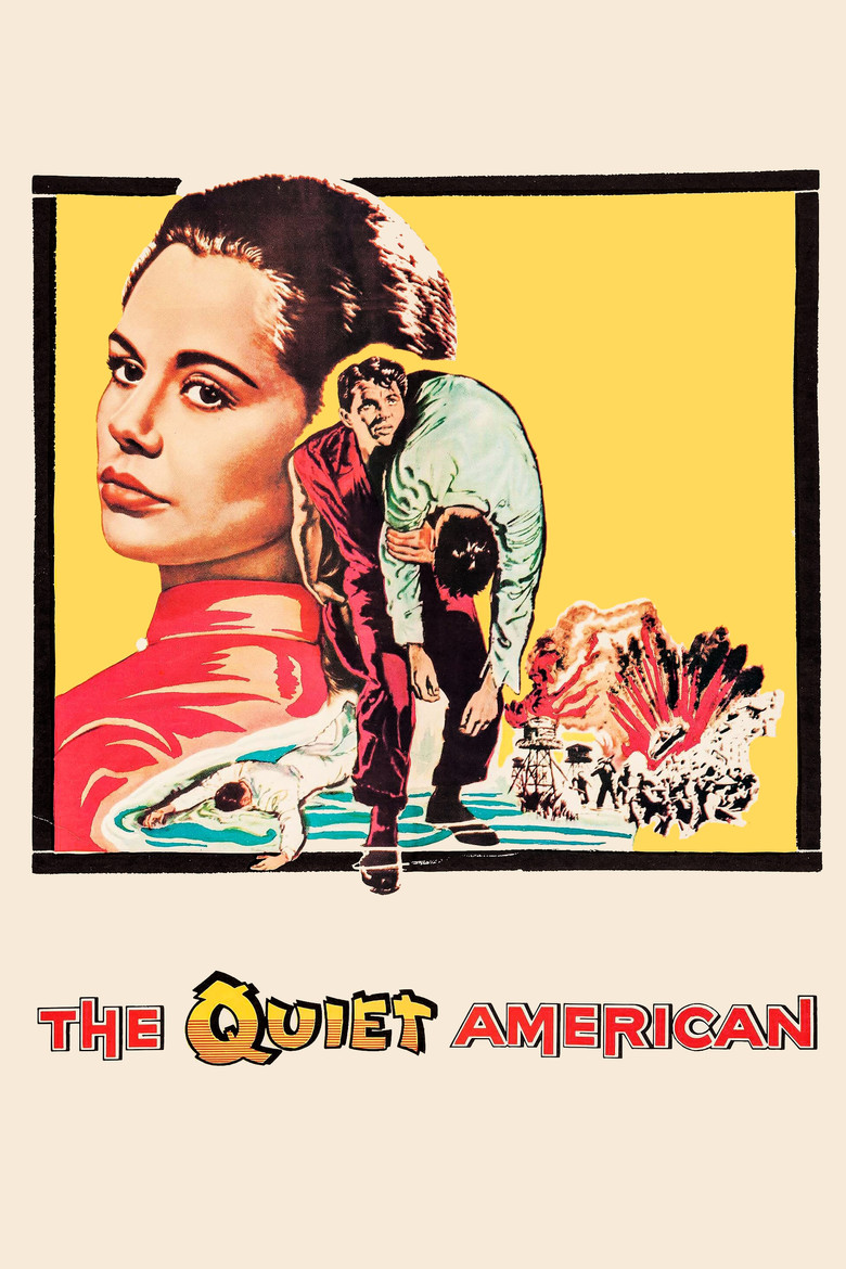 The Quiet American (1958) — affiche film et bande-annonce