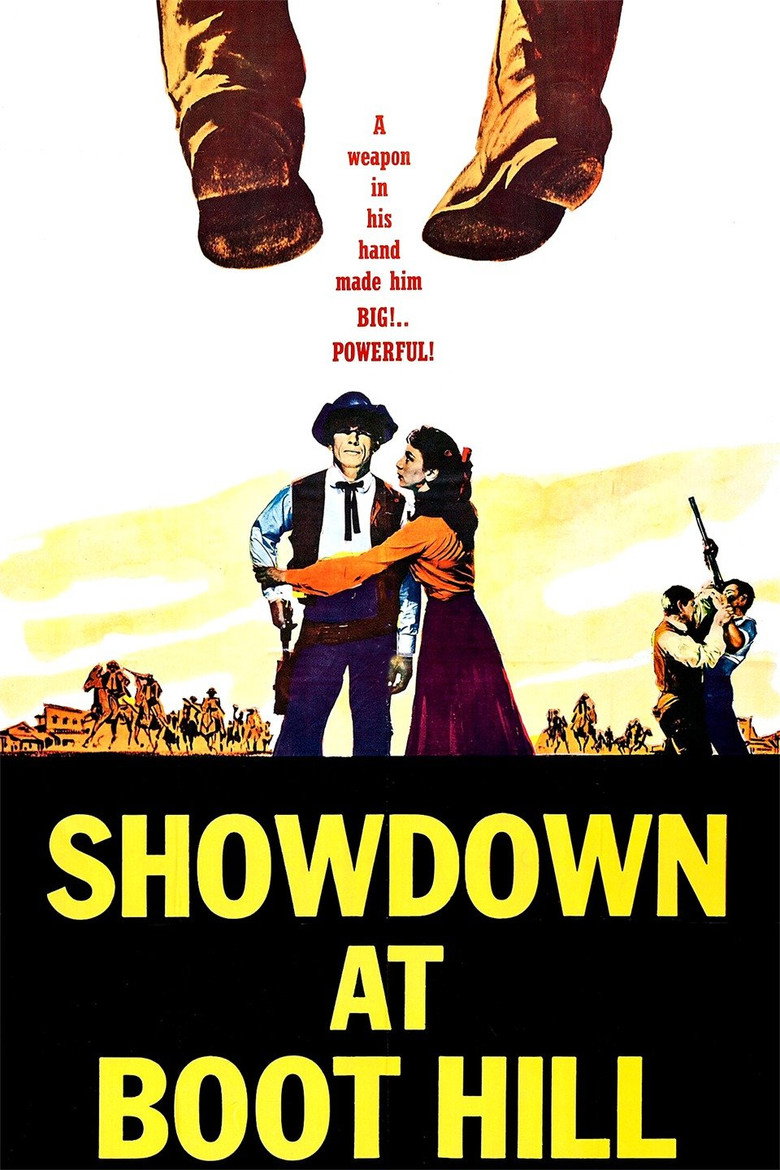 Showdown at Boot Hill (1958) — affiche film