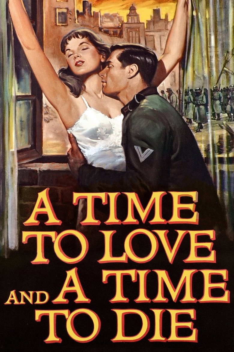 A Time to Love and a Time to Die (1958) — affiche film et bande-annonce