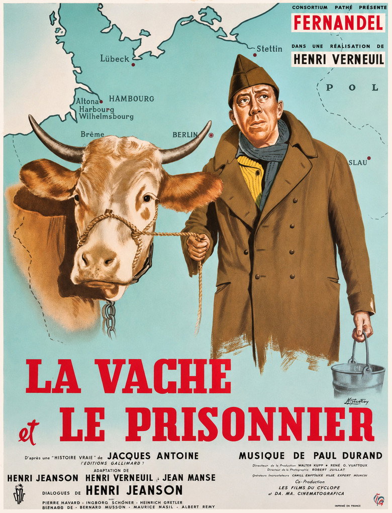 The Cow and I (1959) — affiche film