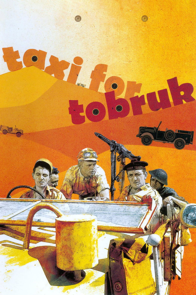 Taxi for Tobruk (1961) — affiche film