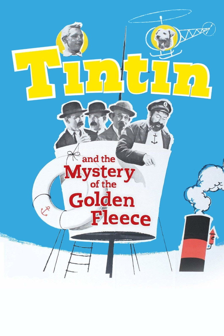Tintin and the Mystery of the Golden Fleece (1961) — affiche film