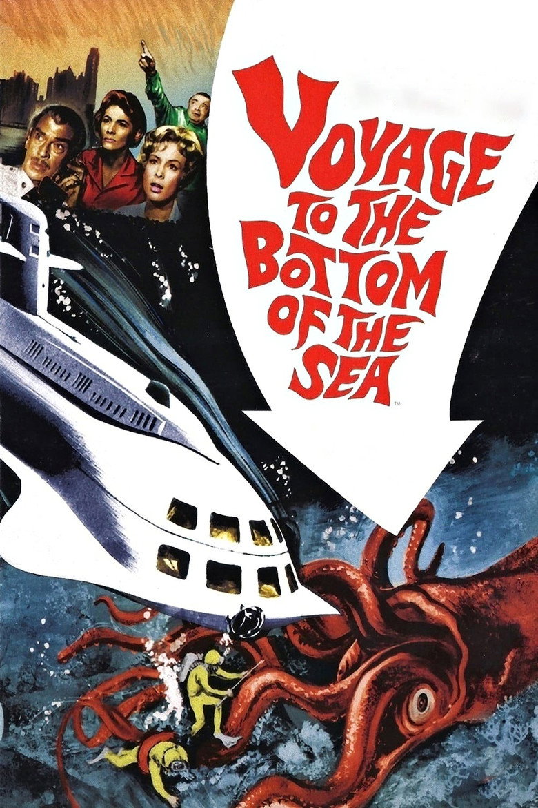 Voyage to the Bottom of the Sea (1961) — affiche film et bande-annonce