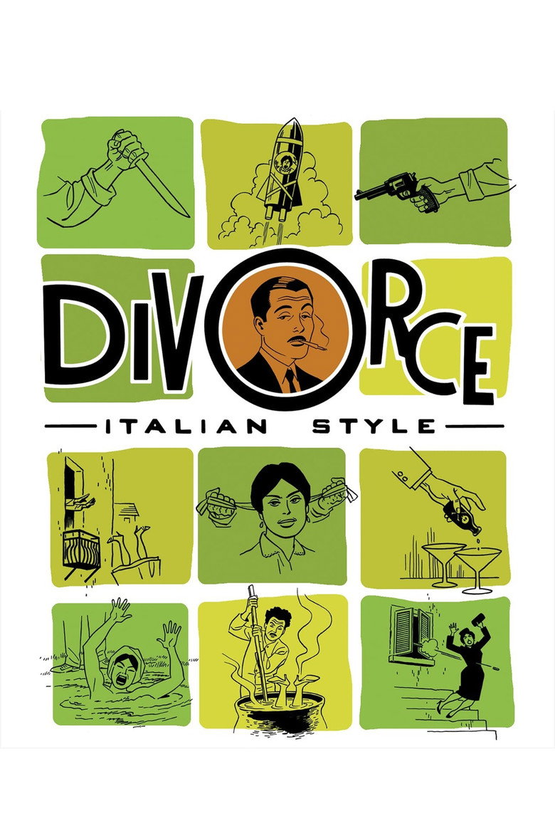 Divorce Italian Style (1961) — affiche film et bande-annonce