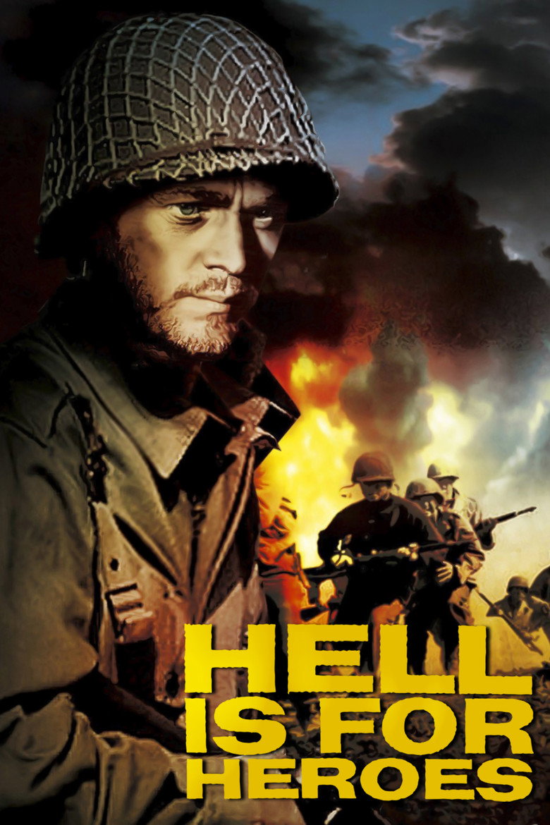 Hell Is for Heroes (1962) — affiche film et bande-annonce