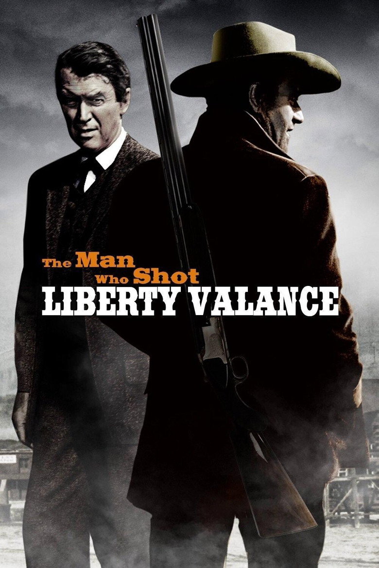 The Man Who Shot Liberty Valance (1962) — affiche film et bande-annonce