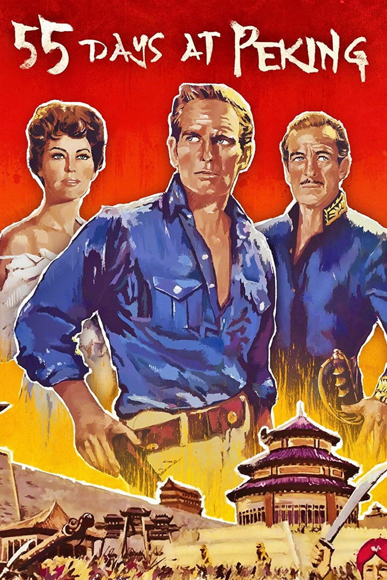 55 Days at Peking (1963) — affiche film et bande-annonce