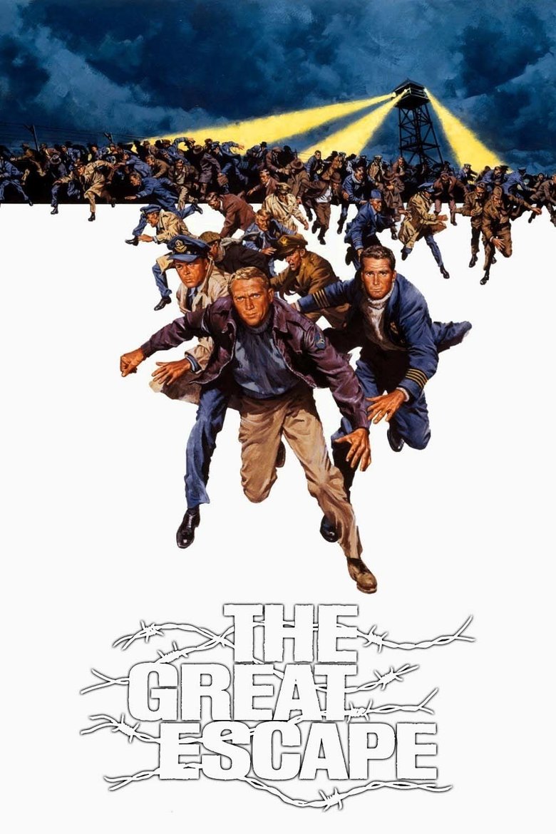 The Great Escape (1963) — affiche film et bande-annonce