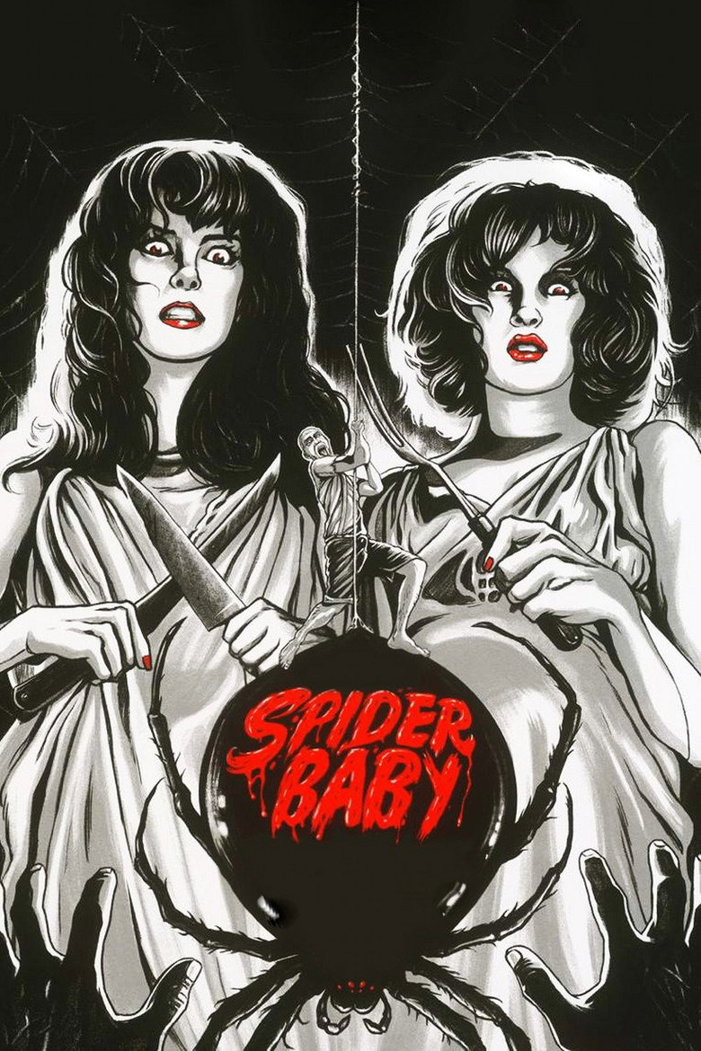 Spider Baby or, The Maddest Story Ever Told (1967) — affiche film et bande-annonce