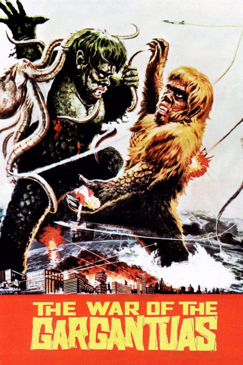 The War of the Gargantuas (1966) — affiche film et bande-annonce