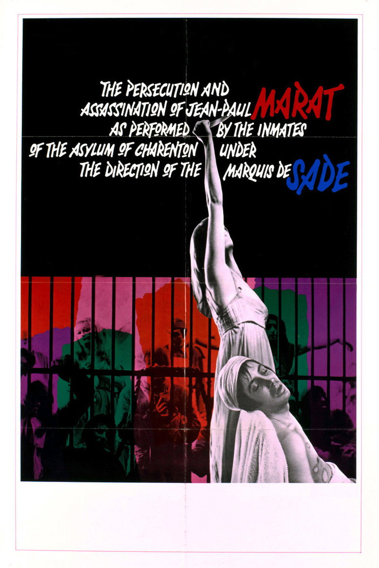 Marat/Sade (1967) — affiche film et bande-annonce
