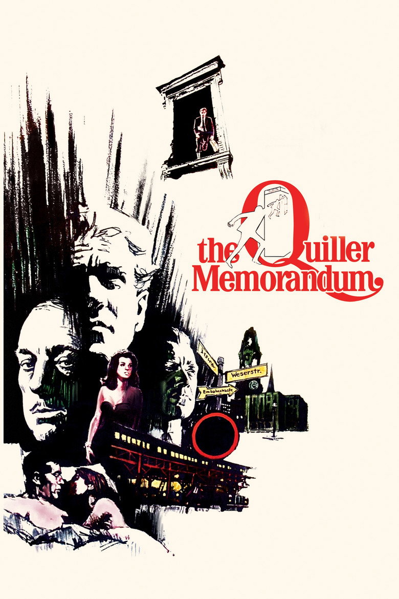 The Quiller Memorandum (1966) — affiche film et bande-annonce