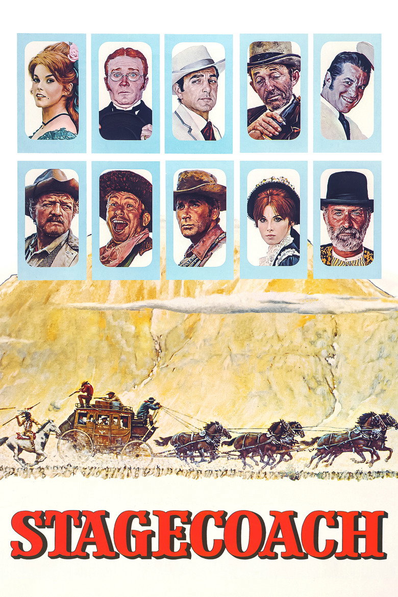 Stagecoach (1966) — affiche film