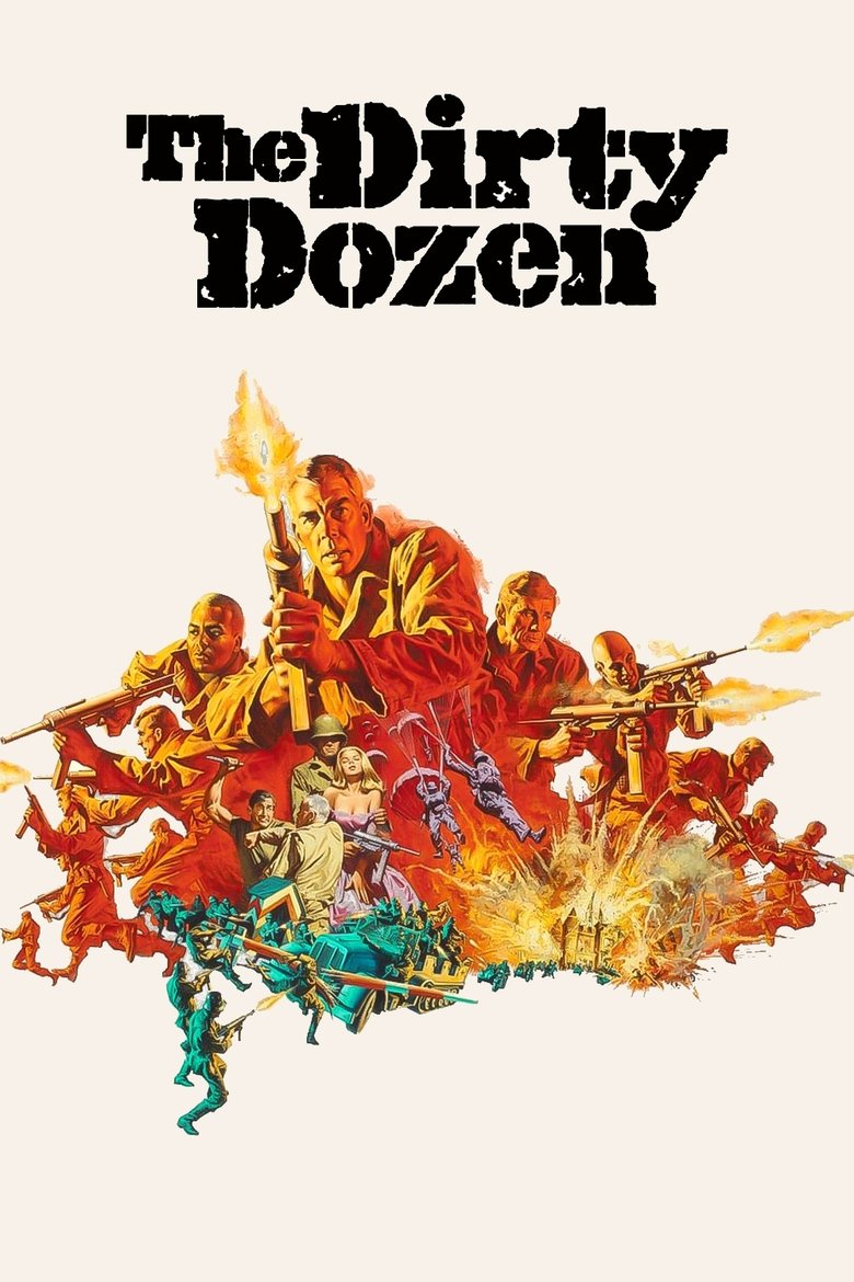 The Dirty Dozen (1967) — affiche film et bande-annonce
