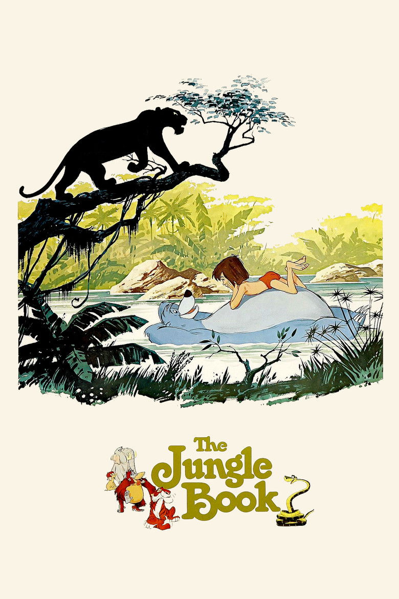 The Jungle Book (1967) — affiche film et bande-annonce