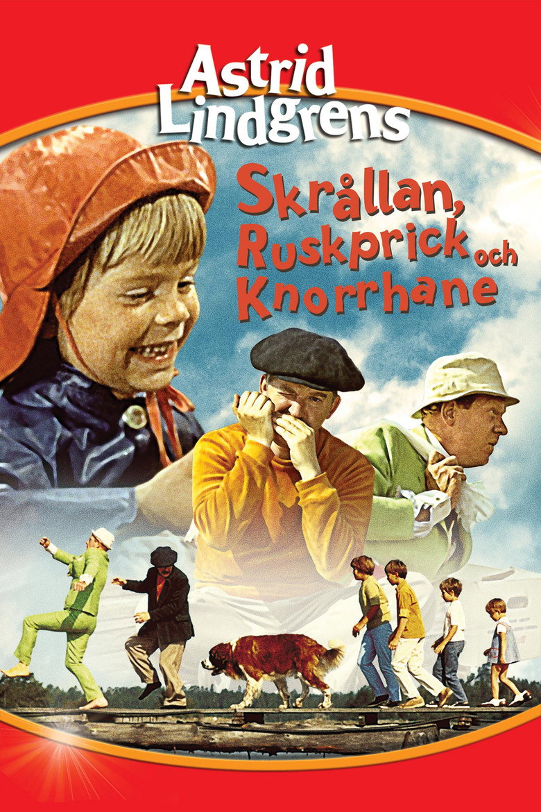 Skrållan, Ruskprick och Knorrhane (1967) — affiche film