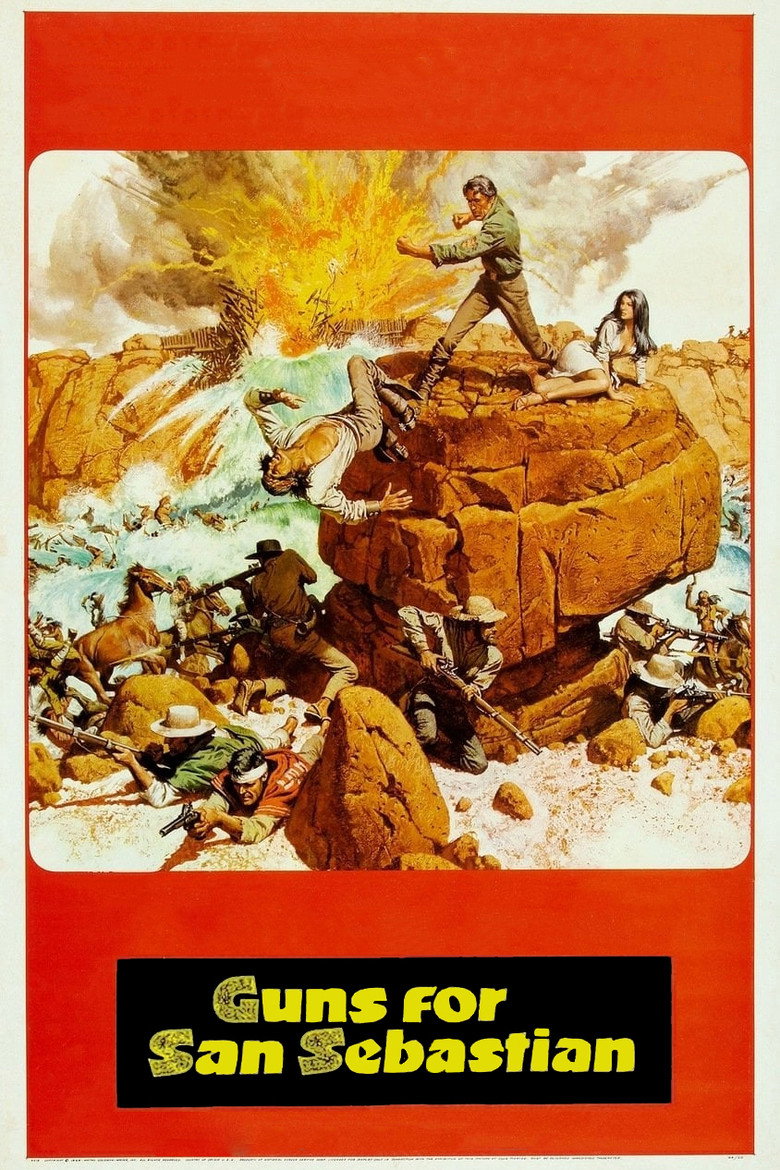 Guns for San Sebastian (1968) — affiche film et bande-annonce