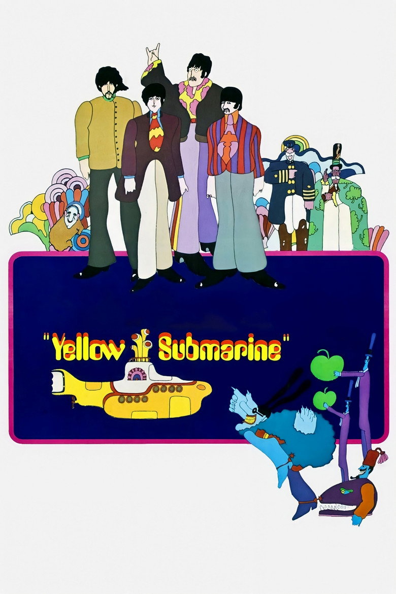 Yellow Submarine (1968) — affiche film et bande-annonce