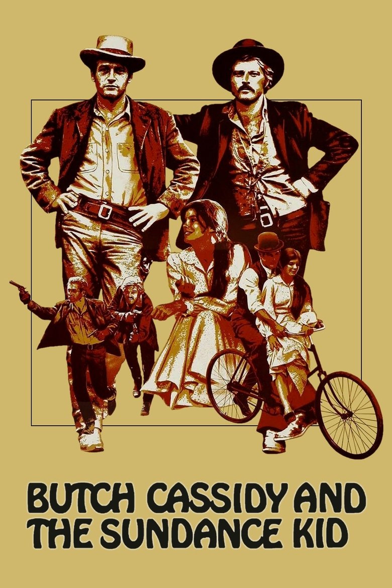 Butch Cassidy and the Sundance Kid (1969) — affiche film et bande-annonce