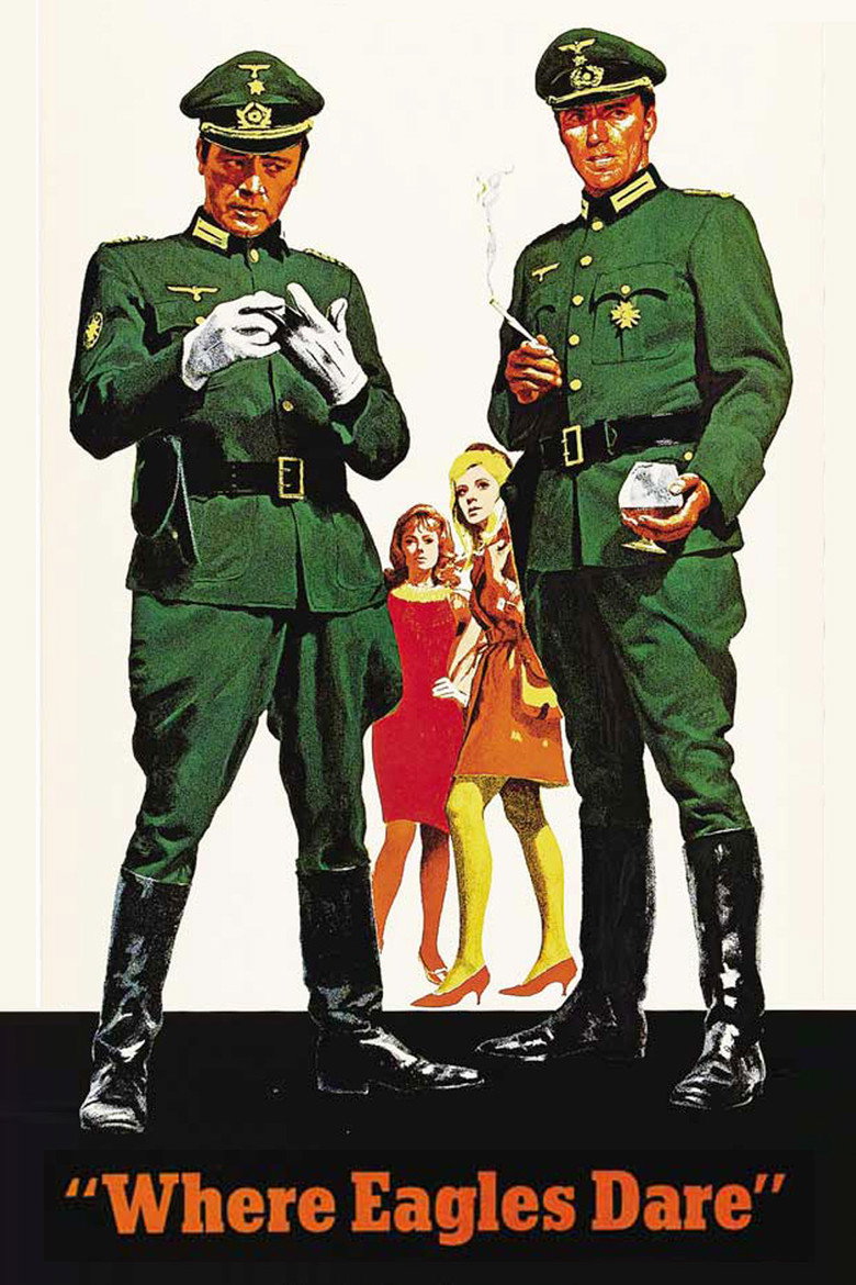 Where Eagles Dare (1968) — affiche film et bande-annonce