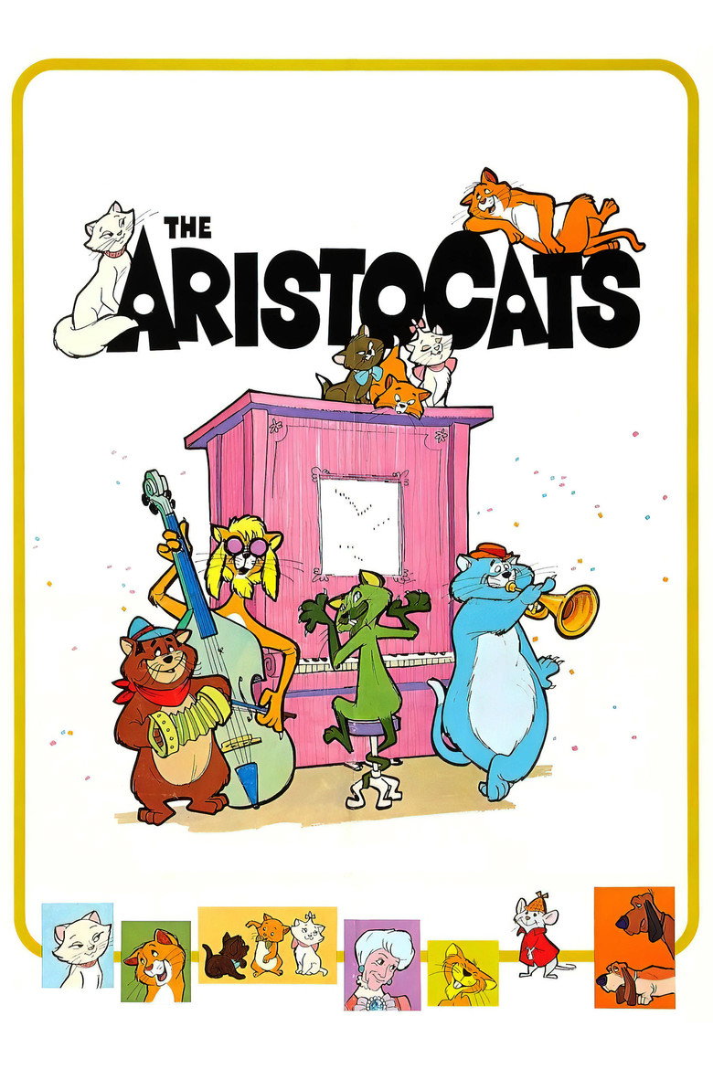 The Aristocats (1970) — affiche film et bande-annonce