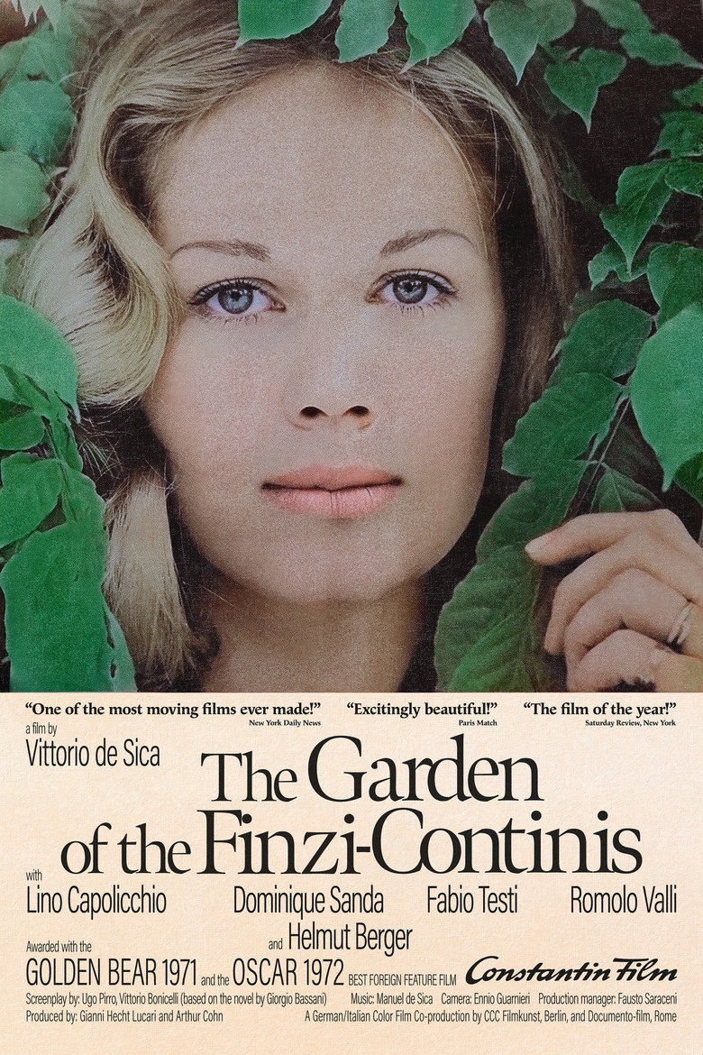 The Garden of the Finzi-Continis (1970) — affiche film et bande-annonce
