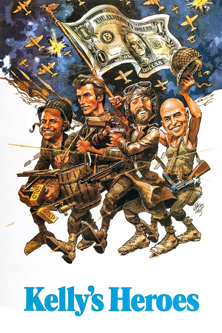 Kelly's Heroes (1970) — affiche film et bande-annonce