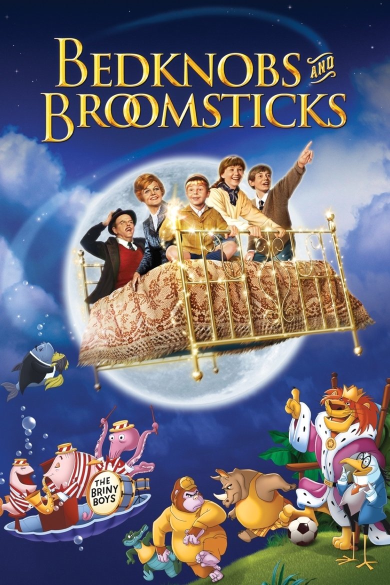 Bedknobs and Broomsticks (1971) — affiche film et bande-annonce