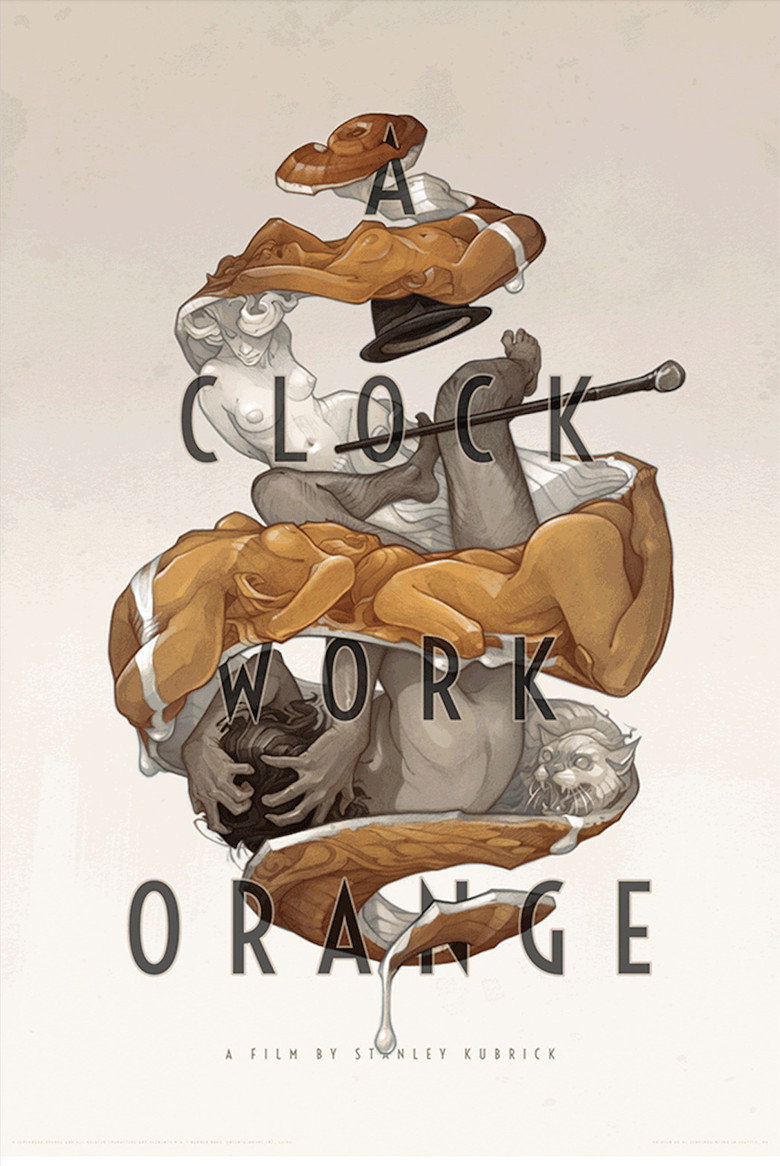 A Clockwork Orange (1971) — affiche film et bande-annonce