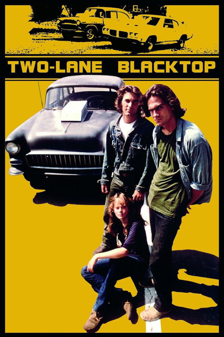 Two-Lane Blacktop (1971) — affiche film et bande-annonce