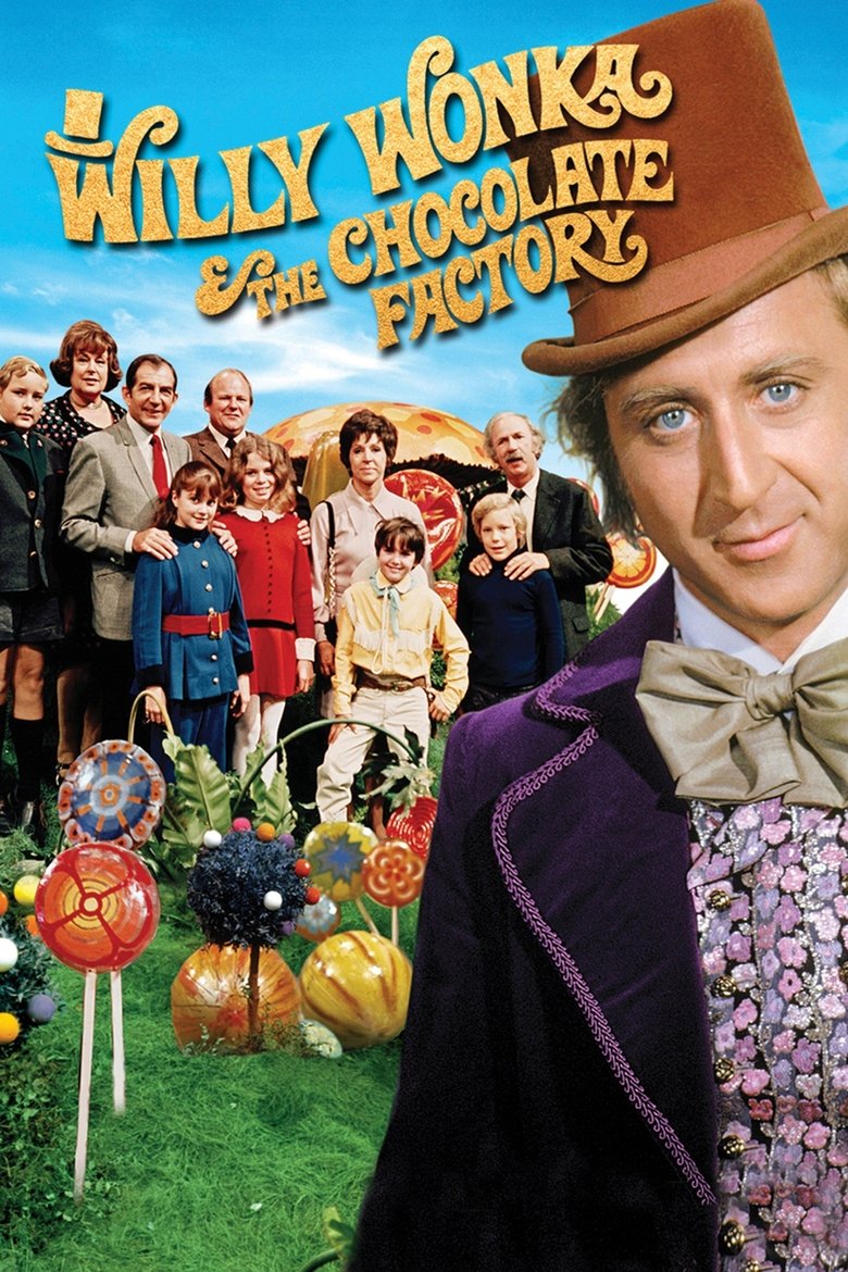 Willy Wonka & the Chocolate Factory (1971) — affiche film et bande-annonce