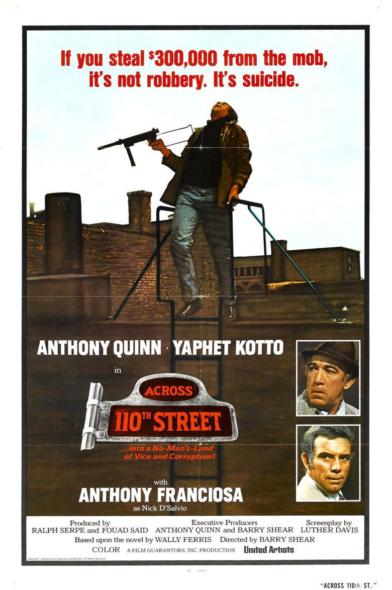 Across 110th Street (1972) — affiche film et bande-annonce