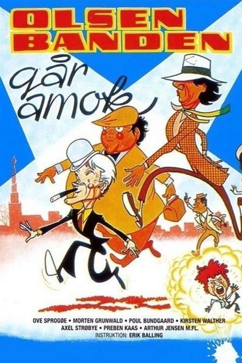 The Olsen Gang Runs Amok (1973) — affiche film