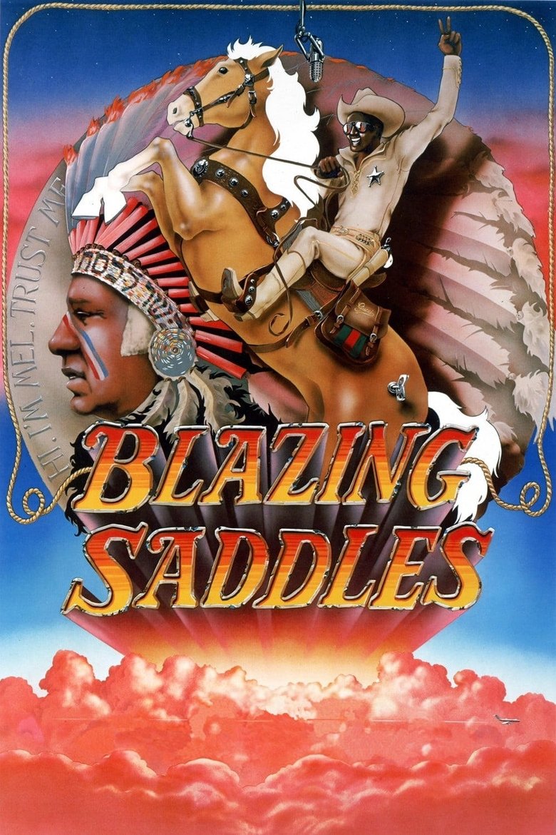Blazing Saddles (1974) — affiche film et bande-annonce