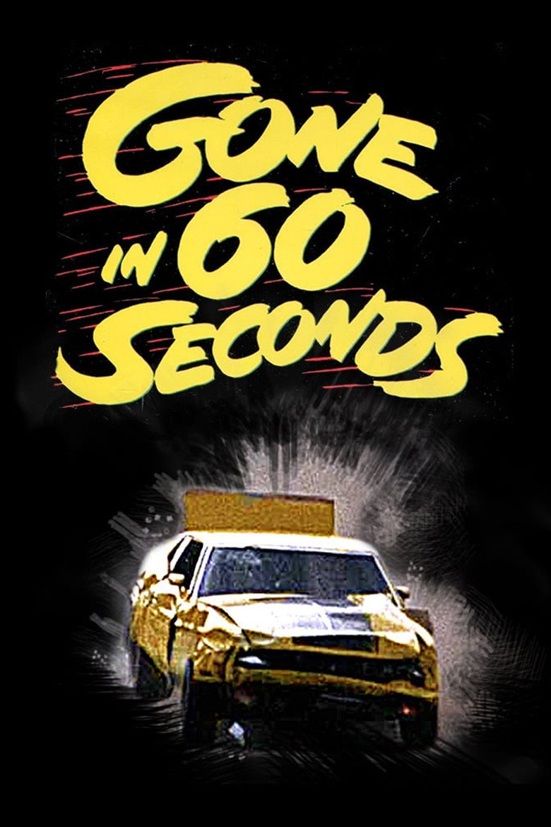 Gone in 60 Seconds (1974) — affiche film et bande-annonce