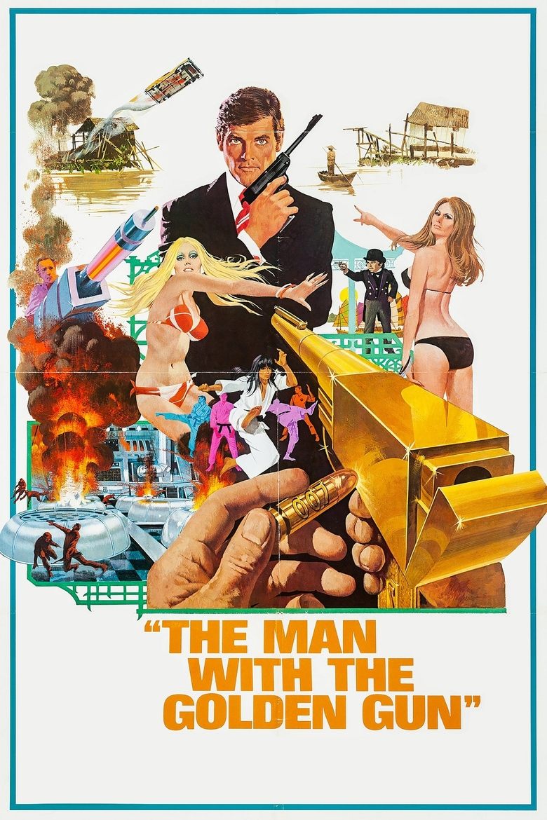 The Man with the Golden Gun (1974) — affiche film et bande-annonce