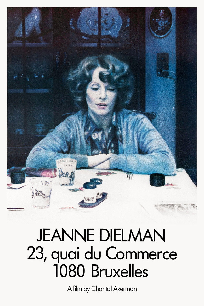 Jeanne Dielman, 23, quai du Commerce, 1080 Bruxelles (1975) — affiche film et bande-annonce