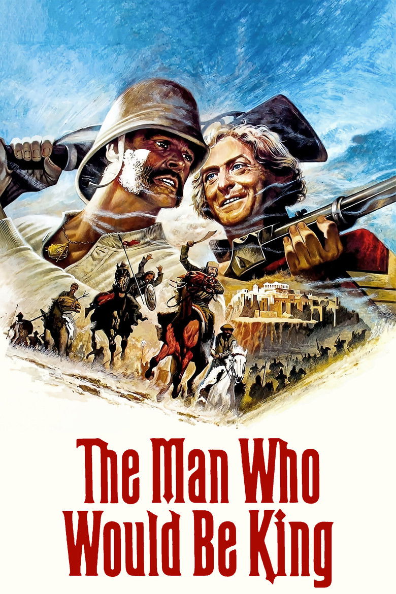 The Man Who Would Be King (1975) — affiche film et bande-annonce