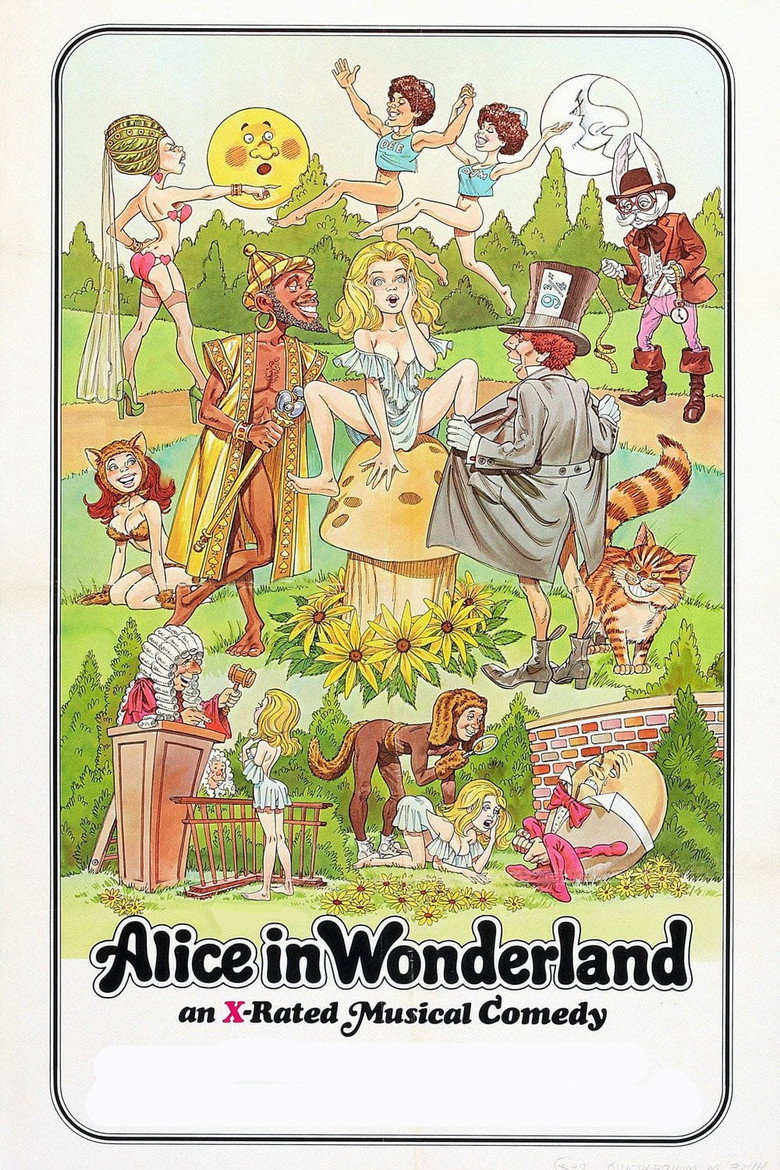 Alice in Wonderland: An X-Rated Musical Fantasy (1976) — affiche film et bande-annonce