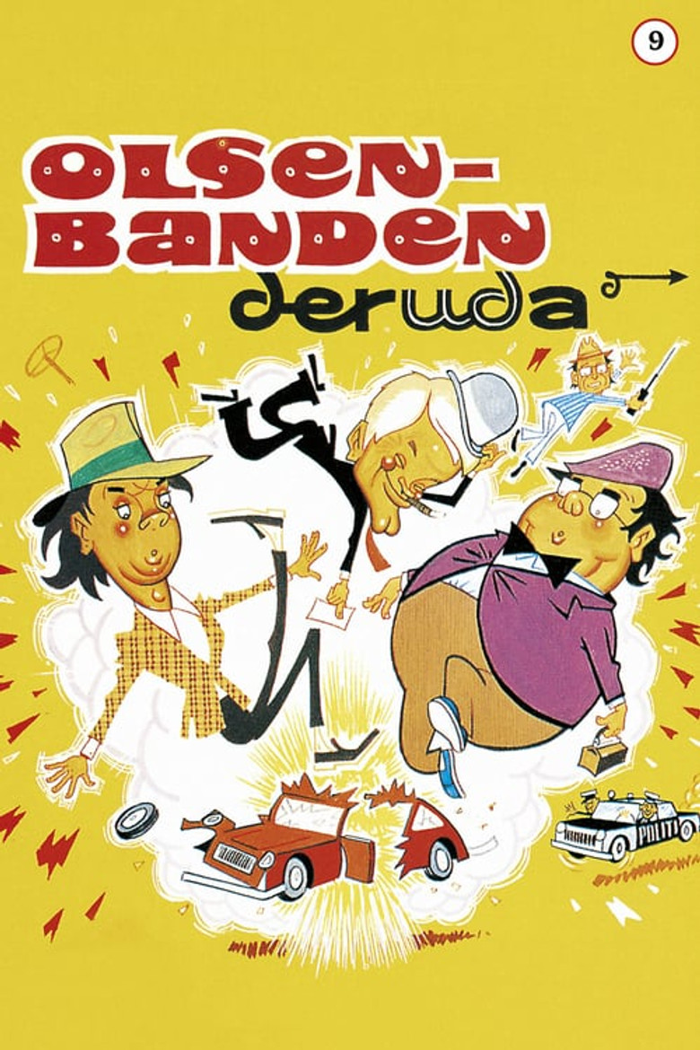 Olsen-banden deruda' (1977) — affiche film