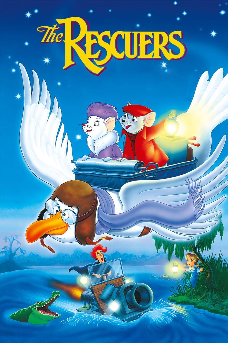 The Rescuers (1977) — affiche film et bande-annonce
