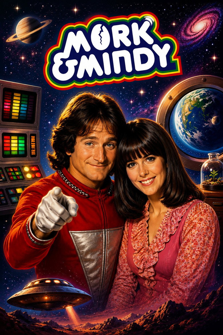 Mork & Mindy (1978) — affiche série