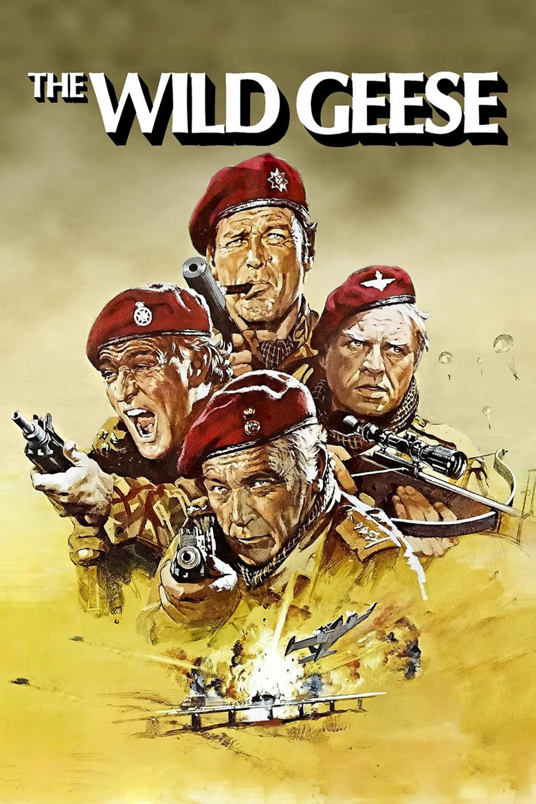 The Wild Geese (1978) — affiche film et bande-annonce