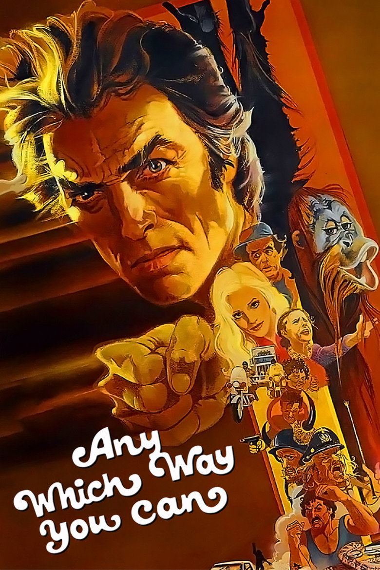Any Which Way You Can (1980) — affiche film et bande-annonce